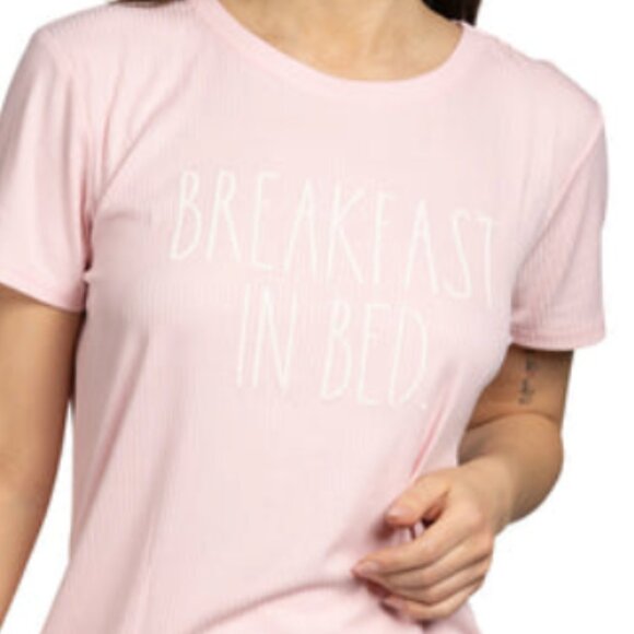 Rae Dunn "BREAKFAST IN BED" Pajamas - Picture 4 of 10